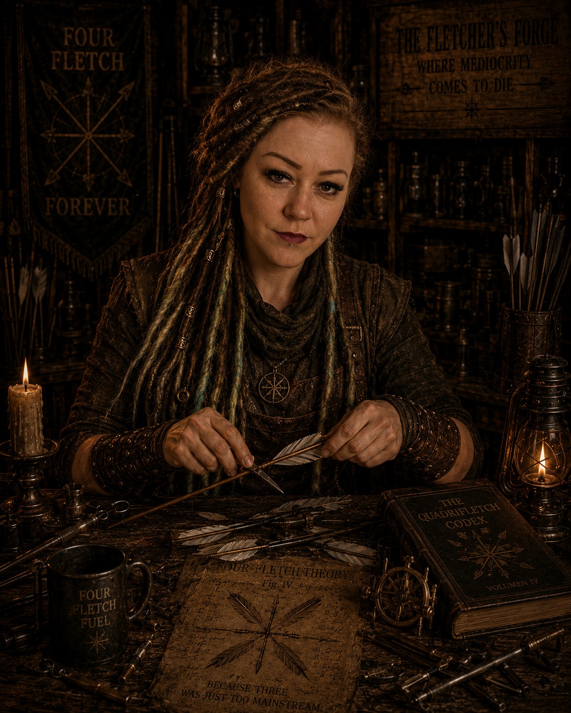 Ravenna 'Blackfeather' Quill