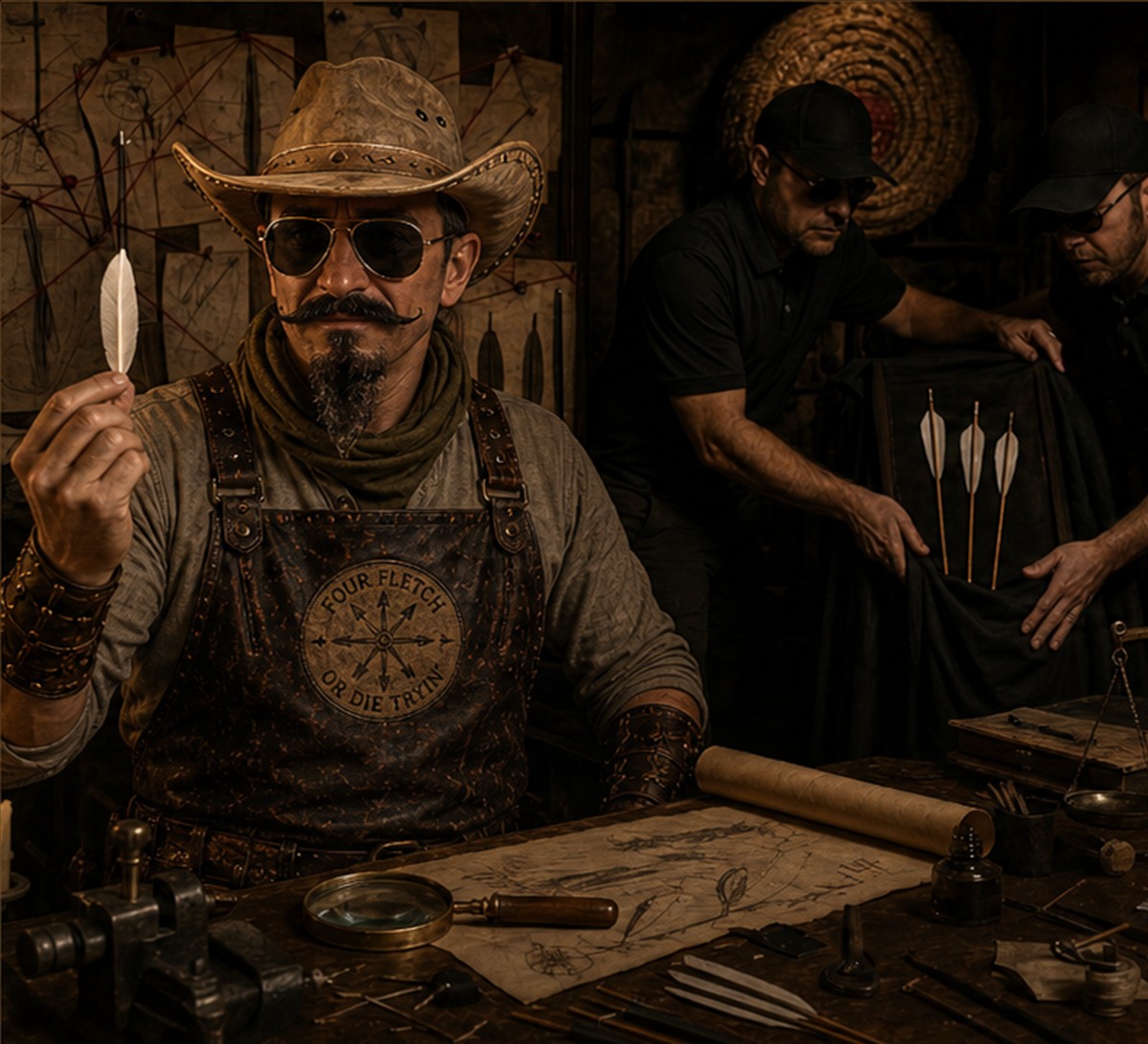 The Forgotten Fourth Feather: What The Bowyers Knew, And Big Archery Buried