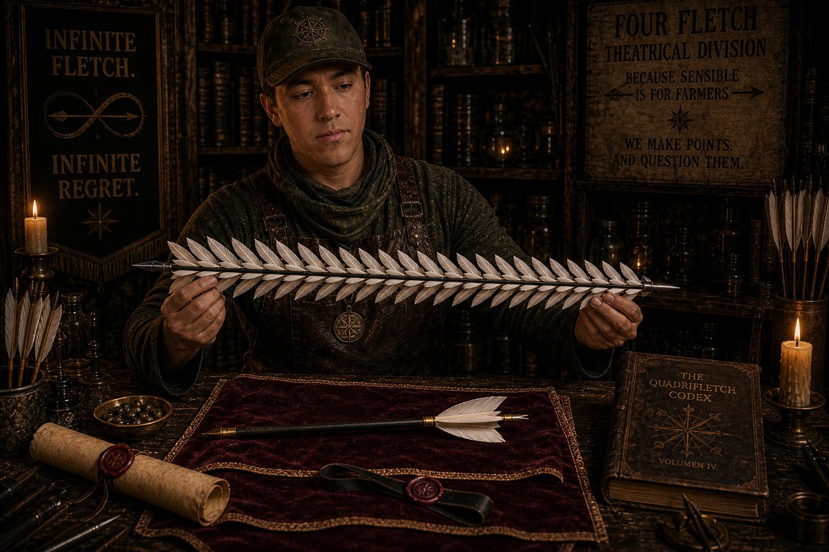 The Heresy Of The Fifth Feather: Where Four Ends And The Arrow Becomes Furniture