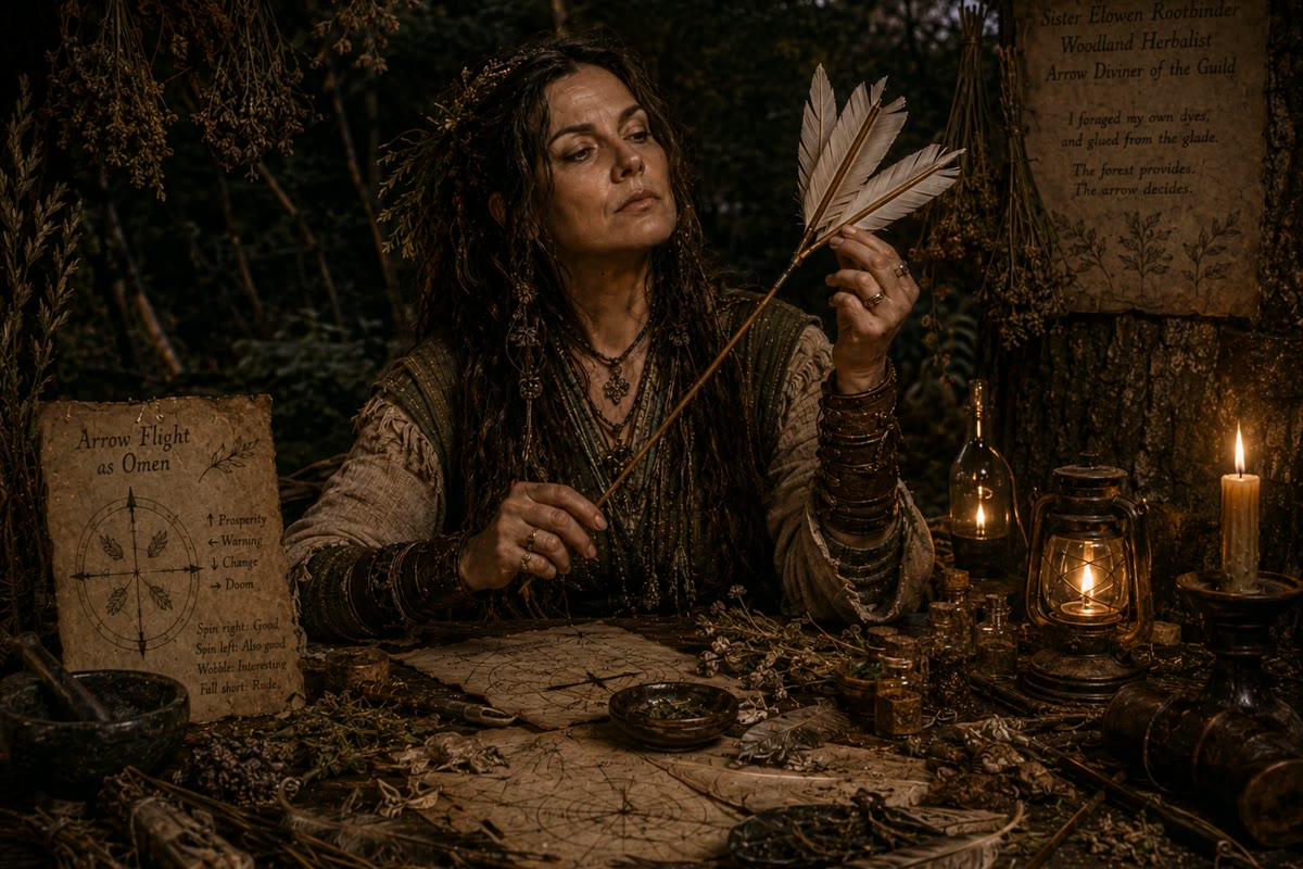 The Fourth Feather Is The Ear: A Divination From The Tall Grass