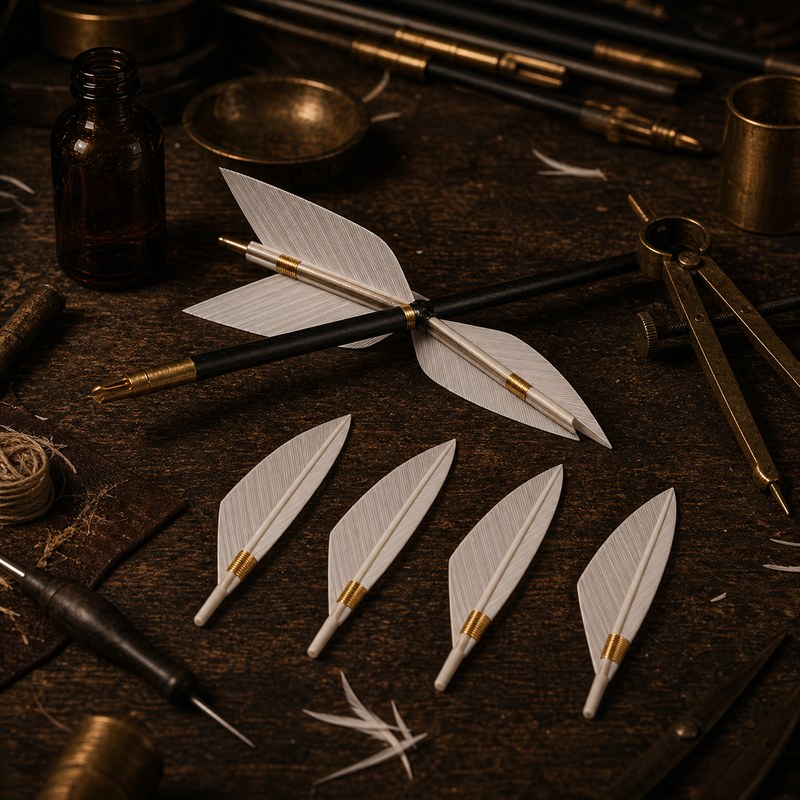 Directionally-Indexed Gold-Band Fletch